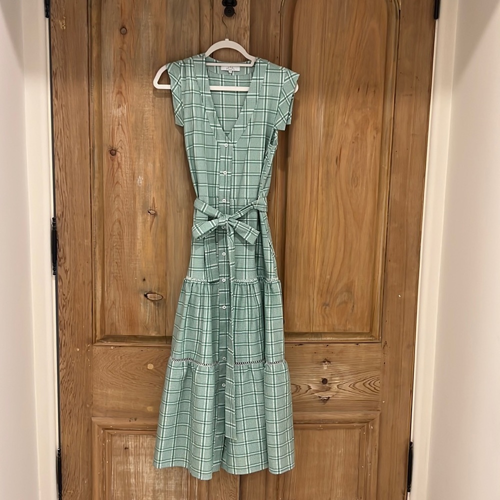 Pearl by Lela Rose green dress size xs